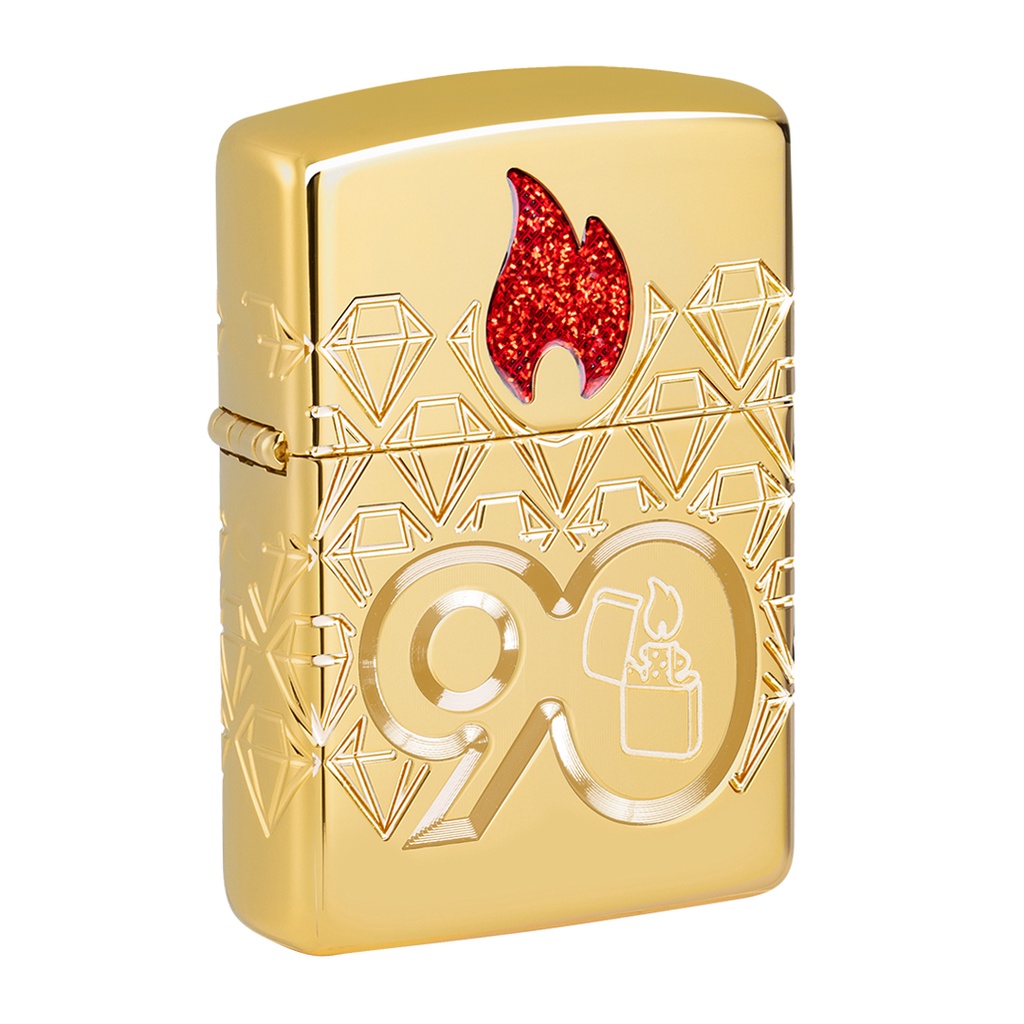 ซิปโป้ รุ่น 49866 90th  Anniversary Asia Pacific Limited Edition-Collectible of the Year 2022 ของแท้ รับประกันตลอดชีวิต