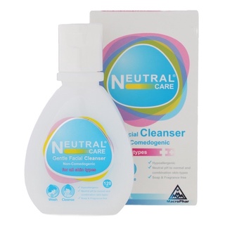 (รักษาสิว ผิวแพ้ง่าย) Neutral Care Gentle Facial Cleanser Non-Comedogenic 120 ml