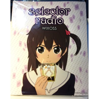 For Trading Card Game  (Card Folder)ขนาดA4พร้อมไส้แฟ้ม 9ช่องนำเข้าจากJapanลายอนิเมชัน Selector Radio WIXOSSของใหม่ seal