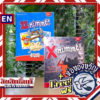 X nimmt! DE / 11 nimmt! DE ภาษาเยอรมัน ห่อของขวัญฟรี [Boardgame]