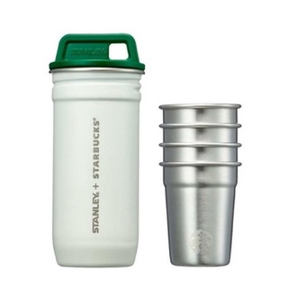 🎀【SALE!!! พร้อมส่ง】 2022 แก้วสตาร์บัคส์เกาหลี Starbucks Korea SS Cream Stanley Mini Cup Set (4p)