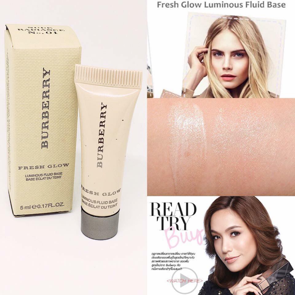 burberry fresh glow luminous fluid base
