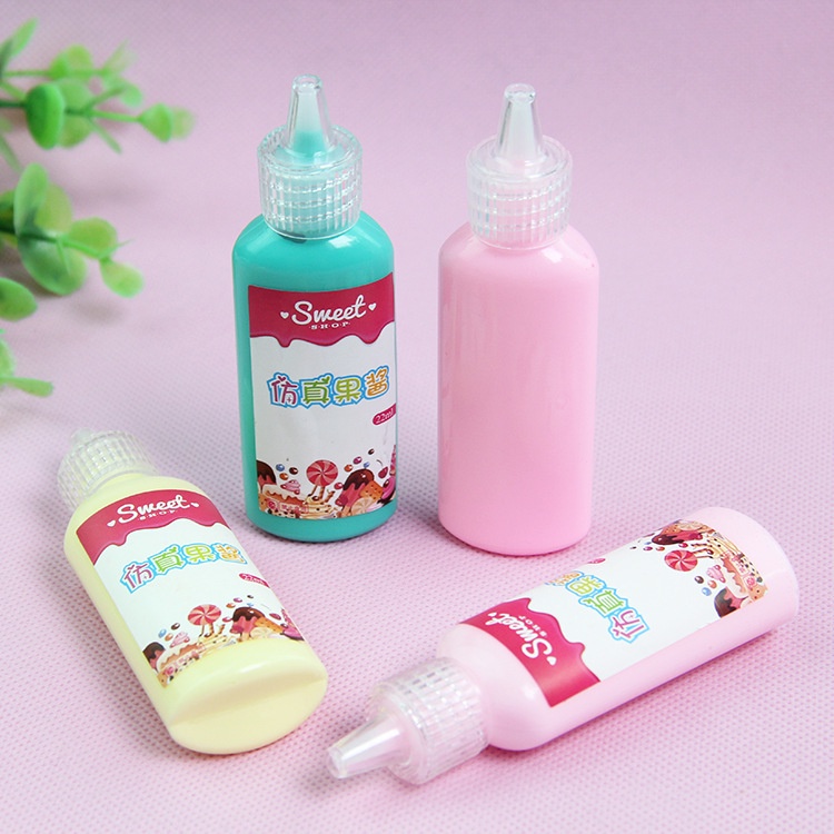 ซอสครีมเทียม 22ml./หลอด สำหรับตกแต่งเคสมือถือ วิปครีมปลอม กาวครีม โซดาครีม แยมเทียม - รูปที่ 7