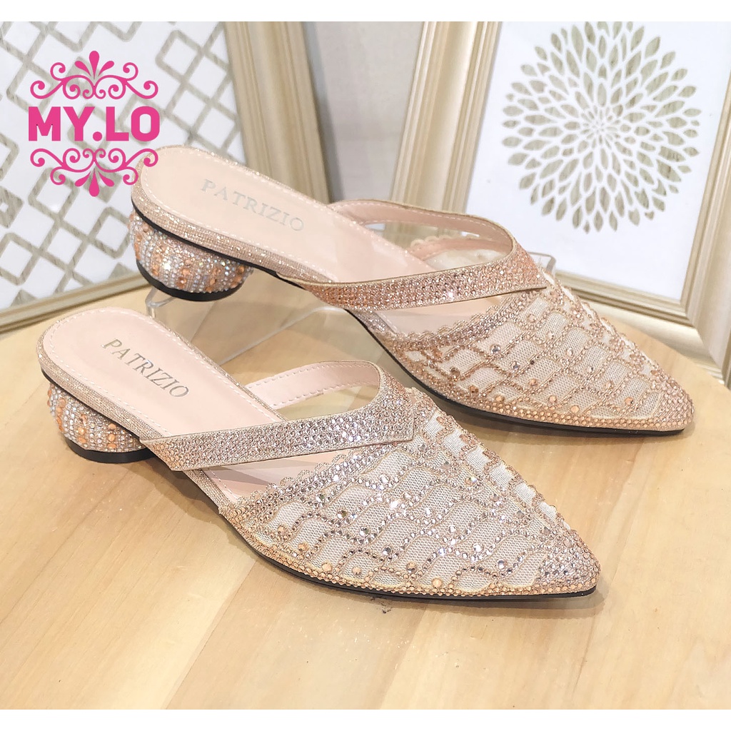 SWAROVSSKY SLOPE WEDDING HEEL PARTY SHOES