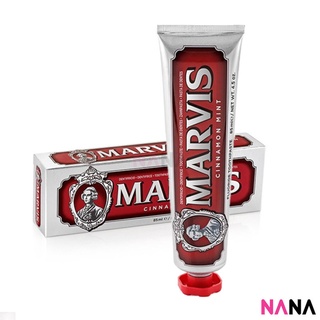 MARVIS Toothpaste Cinnamon Mint 75ml (Red, Whitening)