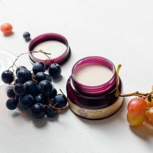 [พร้อมส่ง/ของแท้] Innisfree Wine Jelly Sleeping Pack 80ml Shopee Thailand