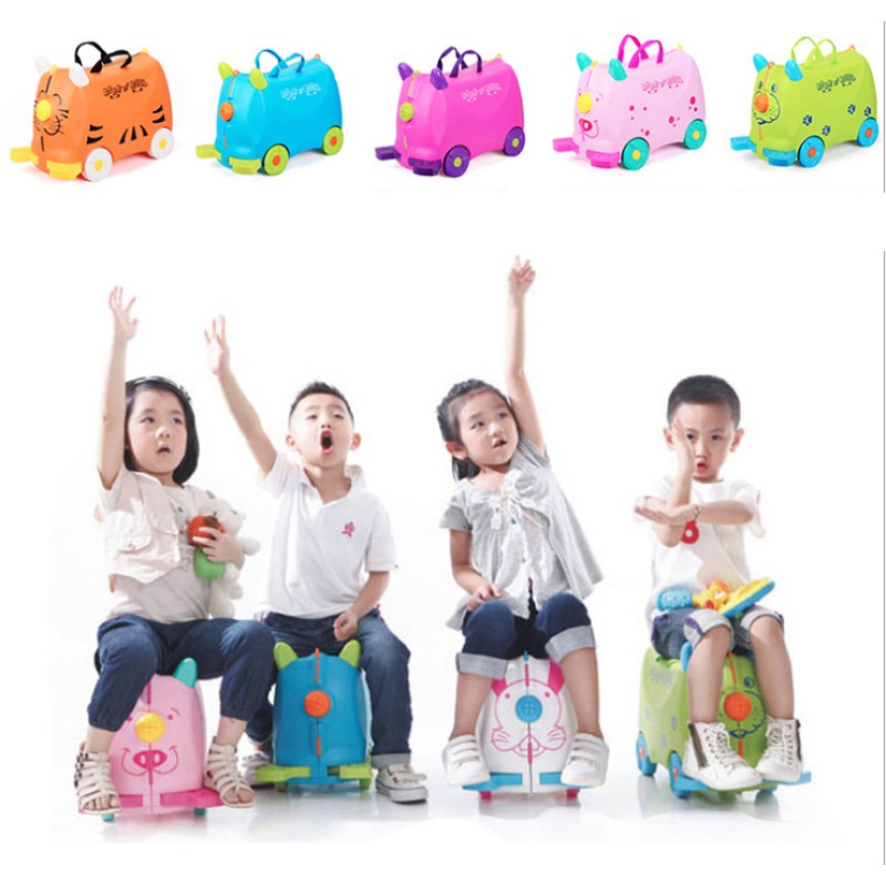 EXCEED : Kids Travel Bag Rides and Roll กระเป๋าเดินทางสำหรับเด็ก กระเป๋าล้อลากแบบนั่งได้ ของเล่นเด็ก (BBB004)
