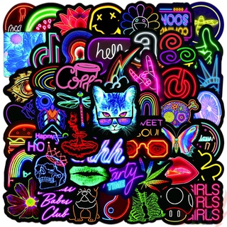 ❉ Neon Color ：VSCO Style - Series 07 JMD Cool Harajuku Graffiti สติ๊กเกอร์ ❉ 50Pcs/Set Waterproof DIY Fashion Decals Doodle สติ๊กเกอร์