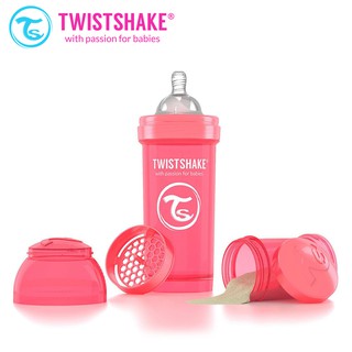 Twistshake - ANTI-COLIC BOTTLE 260ml Peach