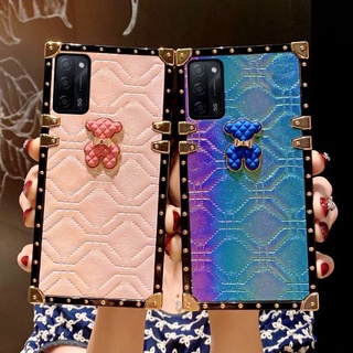 [พร้อมส่ง] เคสโทรศัพท์มือถือ ลายหมี สําหรับ OPPO A16K A96 A76 A74 A16 A54 A15 A15s A94 A95 A93 A92 A31 A12 A12e A5s A3s