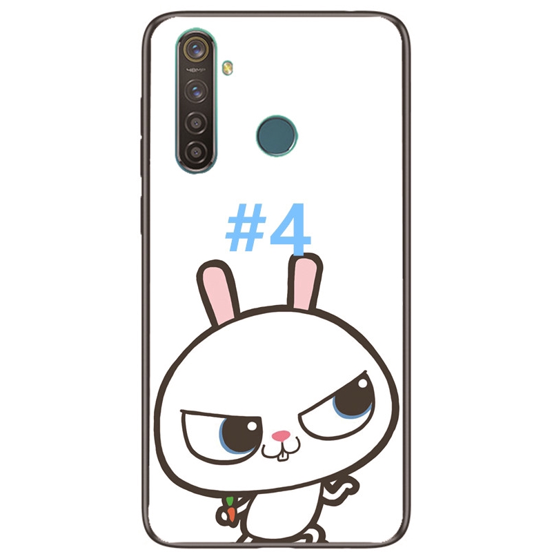 เคสโทรศัพท์พิมพ์ลายการ์ตูนสุนัขน่ารักสําหรับ oppo realme 5 pro/xt/x2/k5/x lite/realme q lite tpu #8