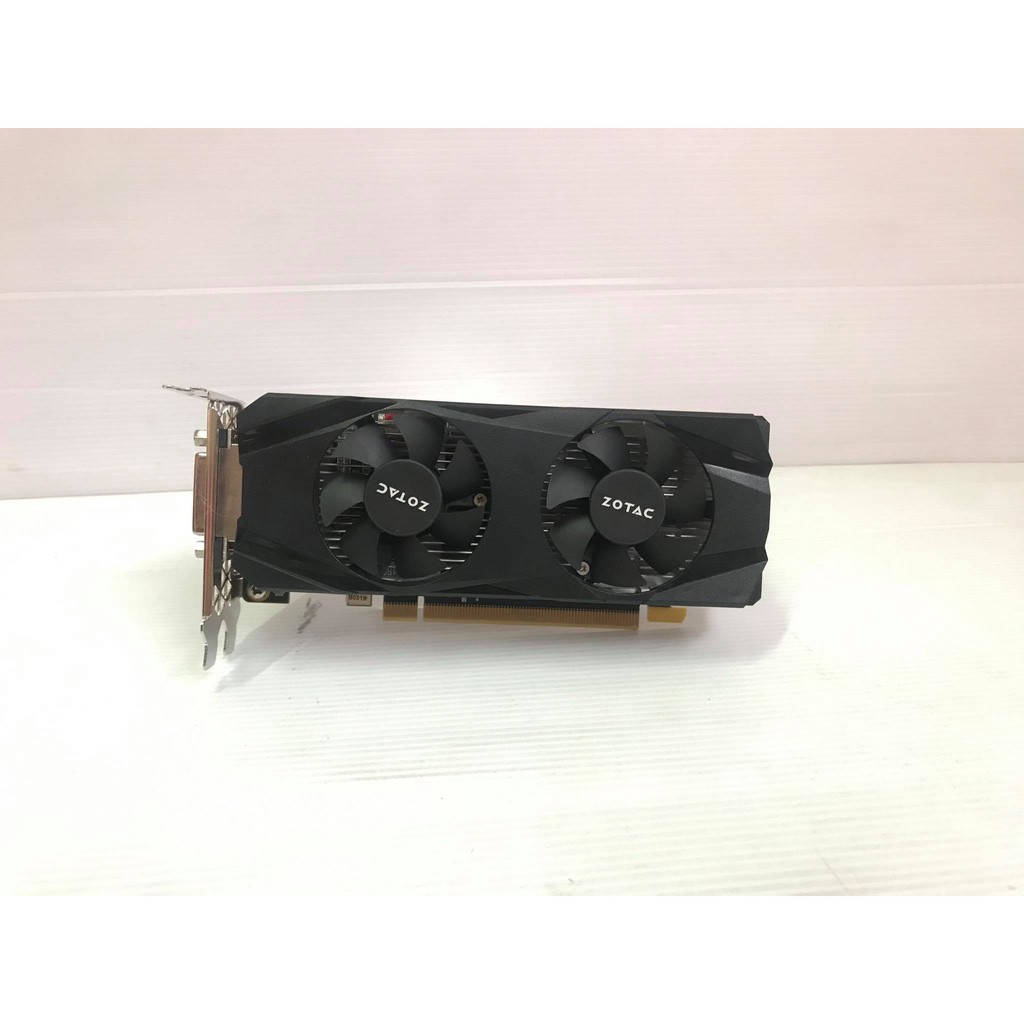 ขายการ์ดจอมือสอง ZOTAC LOW PROFILE GTX 1050Ti 4GB ไม่ต่อไฟเพิ่ม