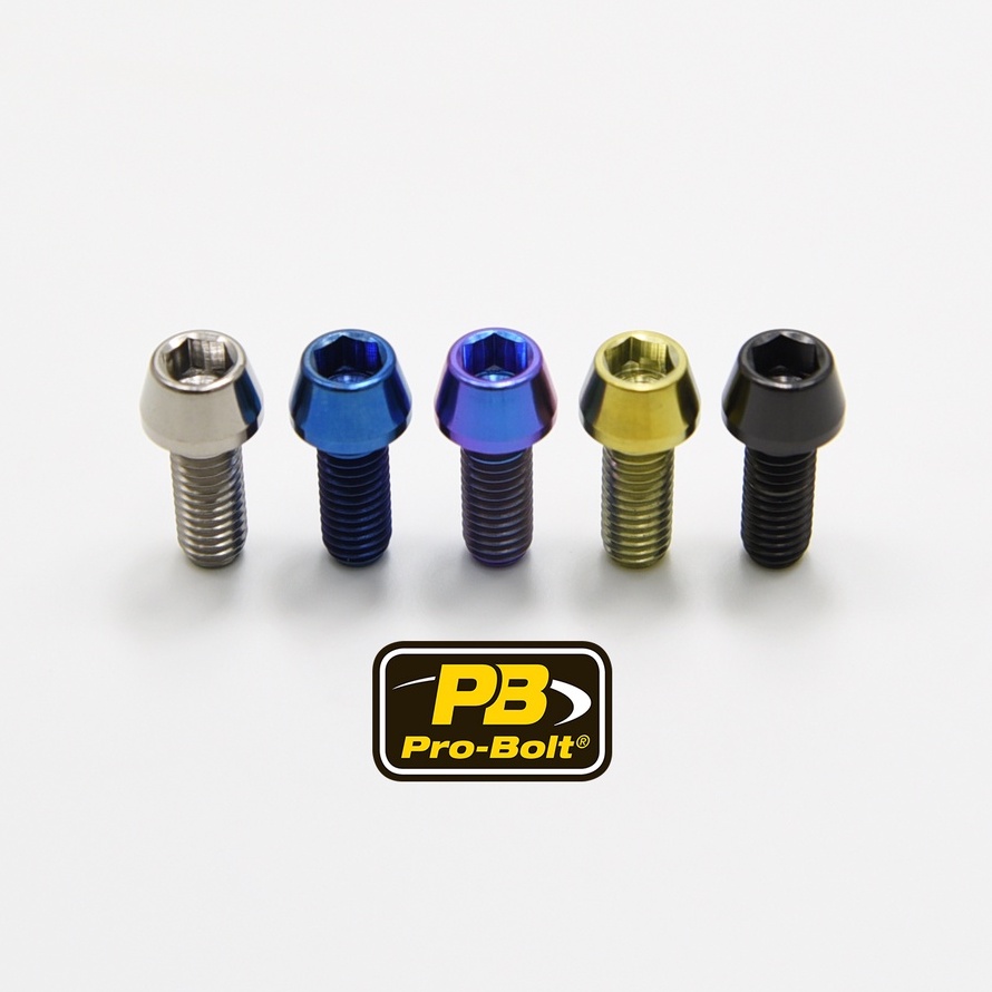 Pro-Bolt ไทเทเนี่ยม หัวจม M8x15,20,25,30,35,40,45mm