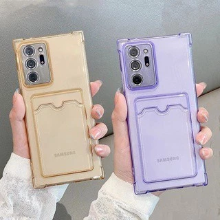 เคสใสใส่บัตร for samsung A57 A37 A56 A36 A26 A55 5G A54 A53 A17 A07 A35 A34 A16 A33 A06 A05 S26 S25 S24 Ultra S23 S22