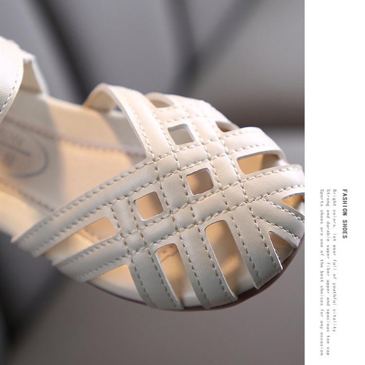 รองเท้าแตะ พื้นนิ่ม แฮนด์เมด สไตล์เกาหลี สําหรับเด็ก - รูปที่ 3