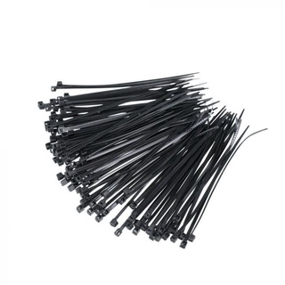 สายรัด สายรัดของ สายเคเบิล เคเบิลรัดของ สายเคเบิ้ล 3x100mm Multipurpose Cable Ties - Black (1000pcs) สายรัดอเนกประสงค์