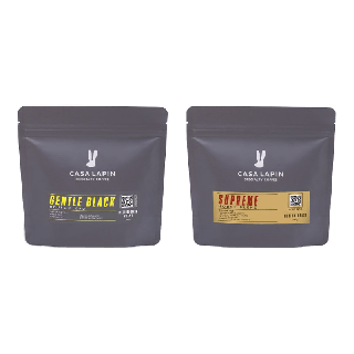 Casa Lapin | เซตเมล็ดกาแฟ Supreme & Gentle Black 200 g | จำนวน 2 ถุง