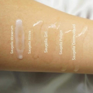 SAUGELLA 100ml 250ml ครบที่เดียวจบ เลือกขนาด idraSerum dermoliquido attiva poligyn detergente ซอลเจลล่า