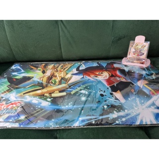 แผ่นรองเล่นการ์ด playmat ลายบัดดี้ไฟท์