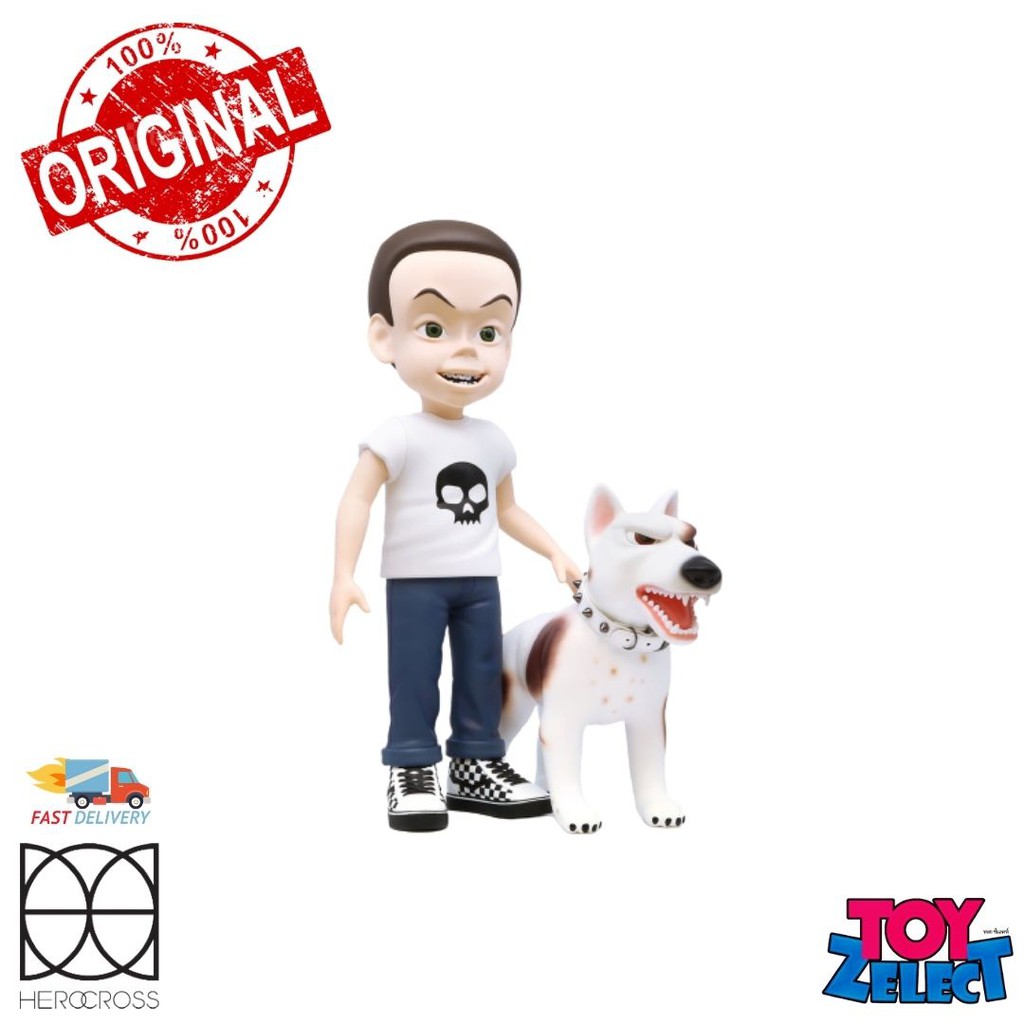 Herocross (HVS045WHB) - Sid and Scud: Toy Story (Special White/Black) (Hyper Vinyl Series) (ลิขสิทธิ์แท้)