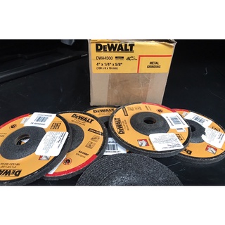 ใบเจียร์เหล็ก 4 นิ้ว DeWALT DWA4500 B1 ใบหนา 6mm. (1 ใบ 30.-บาท) ใบเจียร์หนา ใบหนา แผ่นเจียร์