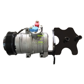 คอมแอร์ เด็นโซ่ 10S17C โตโยต้ารถตู้คอมมิวเตอร์-เบนซิน (บิ้ว12V) Compressor denso Toyota Commuter