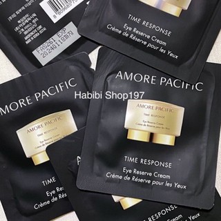 อายครีม 👁AMORE PACIFIC TIME RESPONSE Eye Reserve Cream 1ml #เทสเตอร์