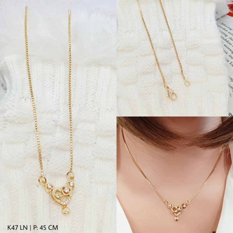 สร้อยคอผู้หญิง Xuping K47 LN