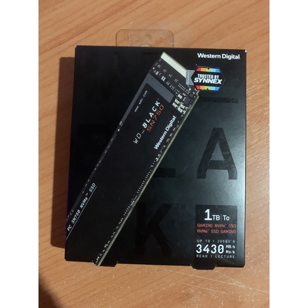 WD Black SN750 NVMe SSD 1TB