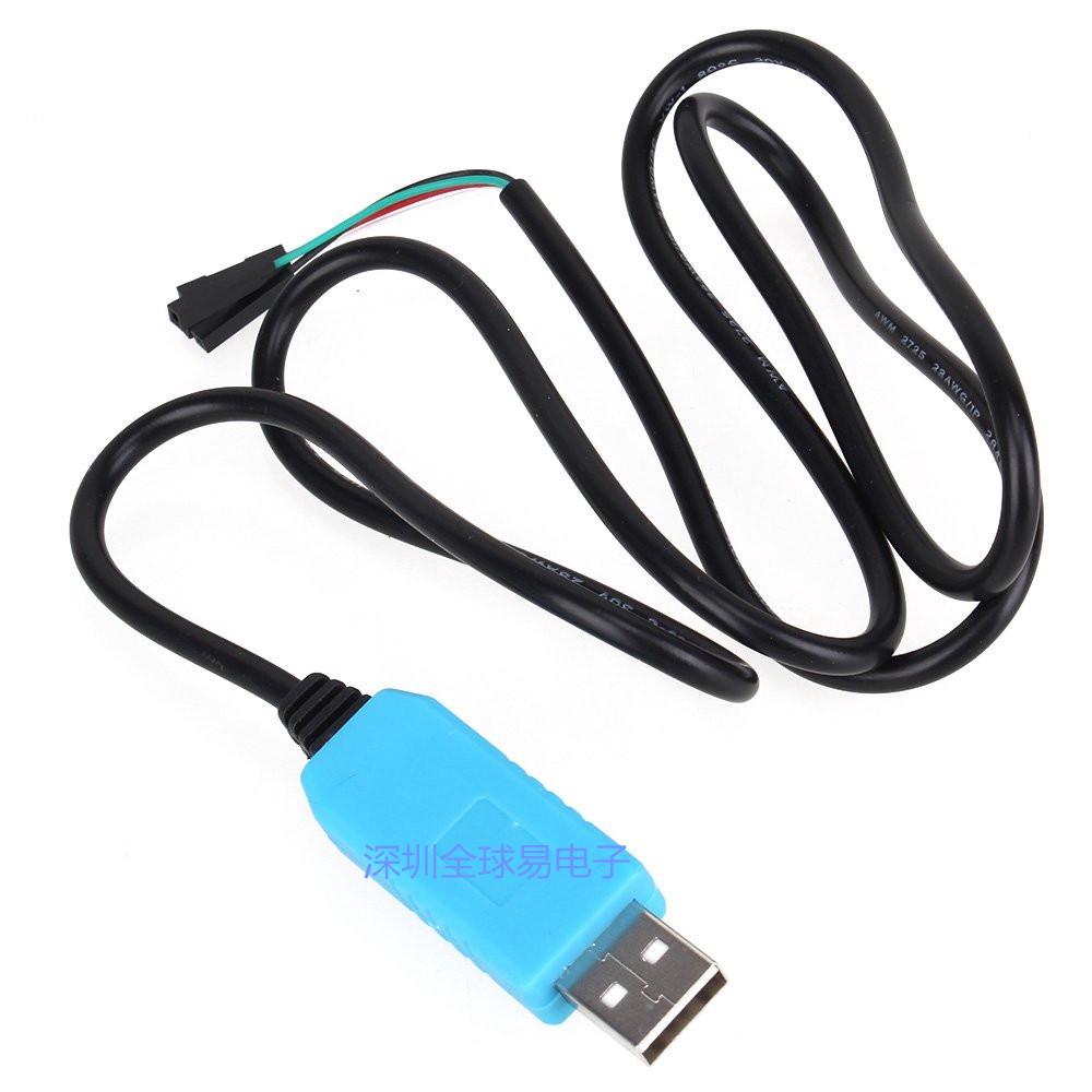 ราคาPL2303TA สีน้ำเงินดาวน์โหลด Line USB เป็น TTL RS232 Module อัพเกรดโมดูล USB เป็น Serial Download Line