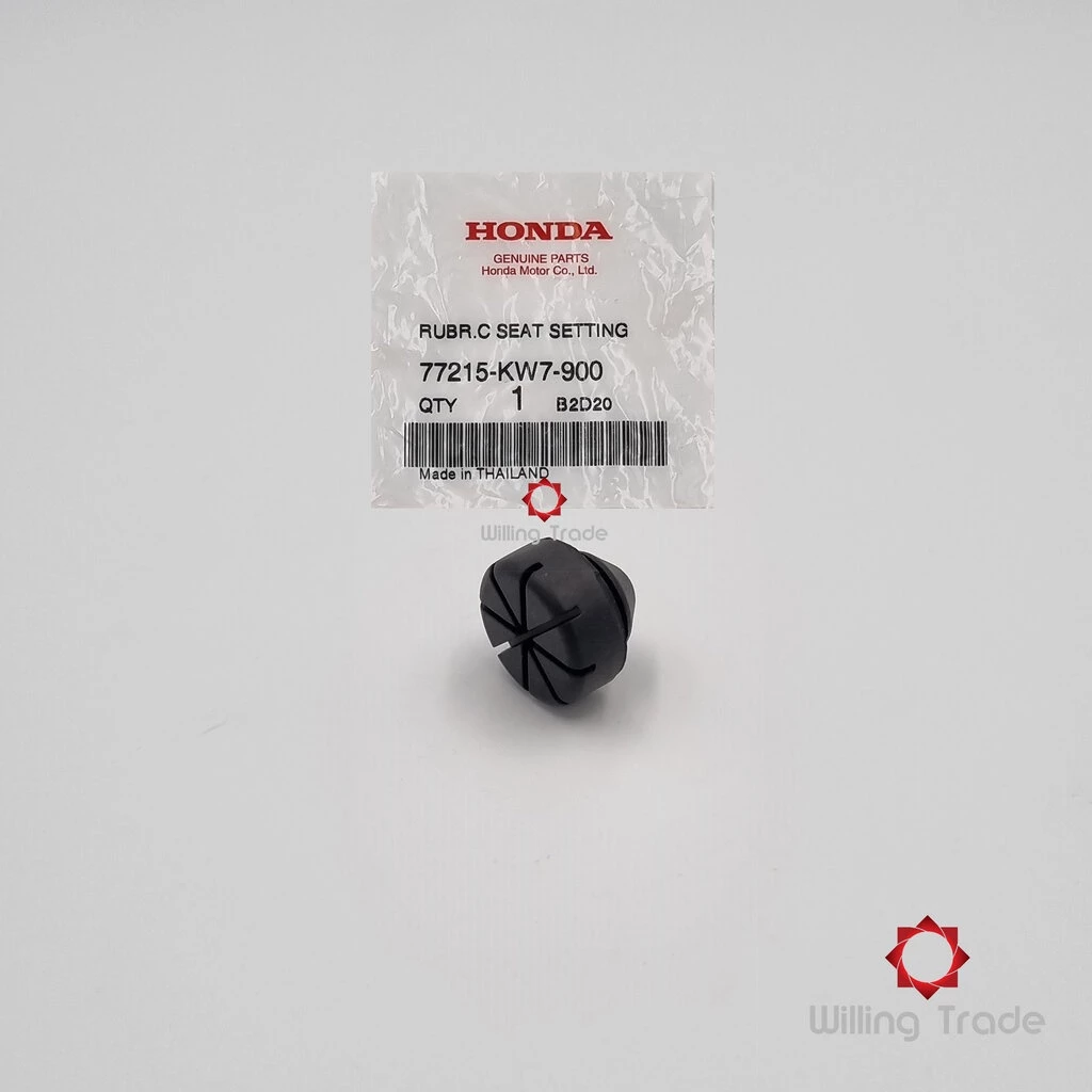 0406_HO. ยางรองเบาะนั่ง (B172)HONDA: (77215-KW7-900) LS125 ใหม่, WAVE, SONIC, SCOOPY-I, CLICK125-I, CLICK150-I, CLICK...