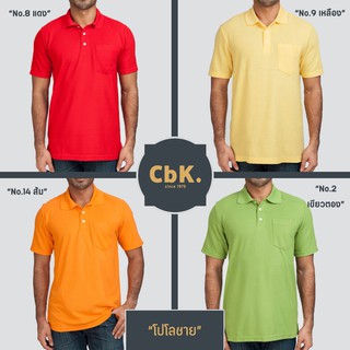 เสื้อโปโลชาย สีสันรับปีใหม่