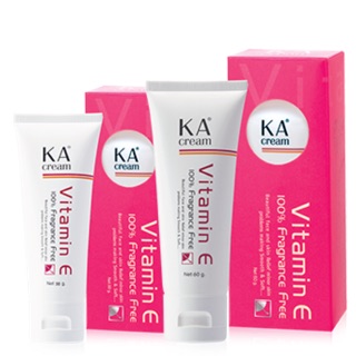 KA Cream vitamin E ครีมเคเอ ครีมวิตามินอี ขนาด 15g/30g/60g