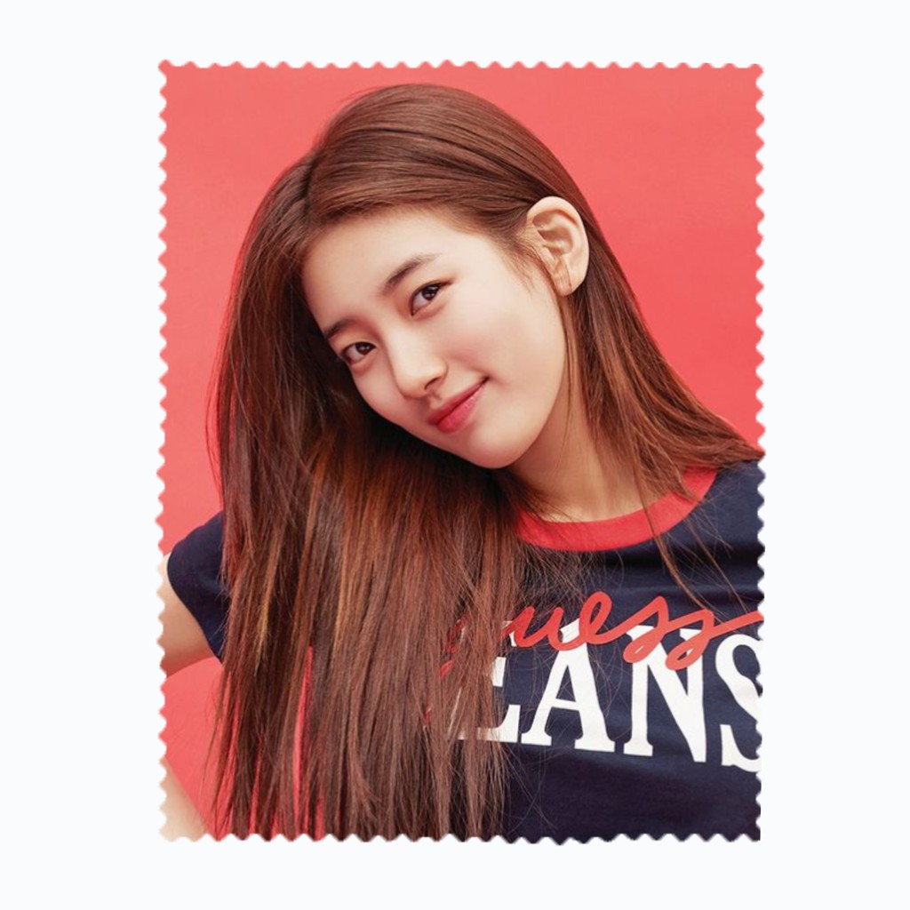 พร้อมส่ง ผ้าเช็ดแว่น ผ้าเช็ดแว่นตา ผ้าเช็ดเลนส์ ศิลปินเกาหลี Bae Suzy Su Ji ซูซี่ แพซูจี เบซูจี Miss