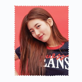 พร้อมส่ง ผ้าเช็ดแว่น ผ้าเช็ดแว่นตา ผ้าเช็ดเลนส์ ศิลปินเกาหลี Bae Suzy Su Ji ซูซี่ แพซูจี เบซูจี Miss A
