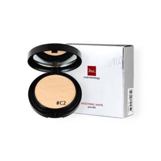 แท้ 💯%แป้งพัฟ BSC SMOOTHING MATTE POWDER SPF 20 PA++ ขนาด 3.5 กรัม มีกล่อง+ตลับและพัฟ+ฉลากไทย