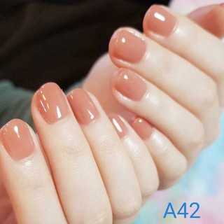 โทนสีสุขภาพดี สวยหวาน สีเจล สีทาเล็บเจล ยาทาเล็บเจลแบบไม่ต้องอบ Morning Kiss