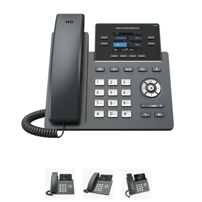 โทรศัพท์สํานักงาน(ของใหม่)IP PHONE GRANDSTREAM GRP 2612P