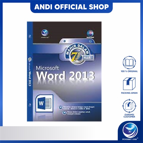 Andi สํานักพิมพ์ - Proficient ใน 7 วัน: Microsoft Word 2013