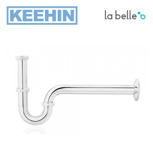 ท่อน้ำทิ้งอ่างล้างหน้าพีแทรป LABELLE LB0001 36 ซม. LB0001 P-Trap Sink Drain 36 cm.