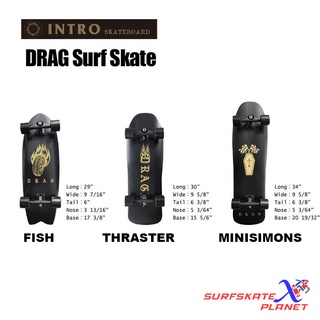 Drag Intro Japan Limited Edition Bushing Surfskate