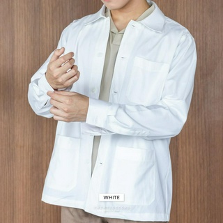 TWENTYSECOND เสื้อแจ็คเก็ต รุ่น Robb Cotton Jacket - ขาว / White