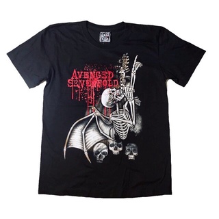 เสื้อยืดโอเวอร์ไซส์เสื้อยืดเทรนด์HH เสื้อวง Avenged Sevenfold T-shirt Rock เสื้อยืดวงร็อค เสื้อยืดผ้าฝ้าย เตรียมจัดส่งS-