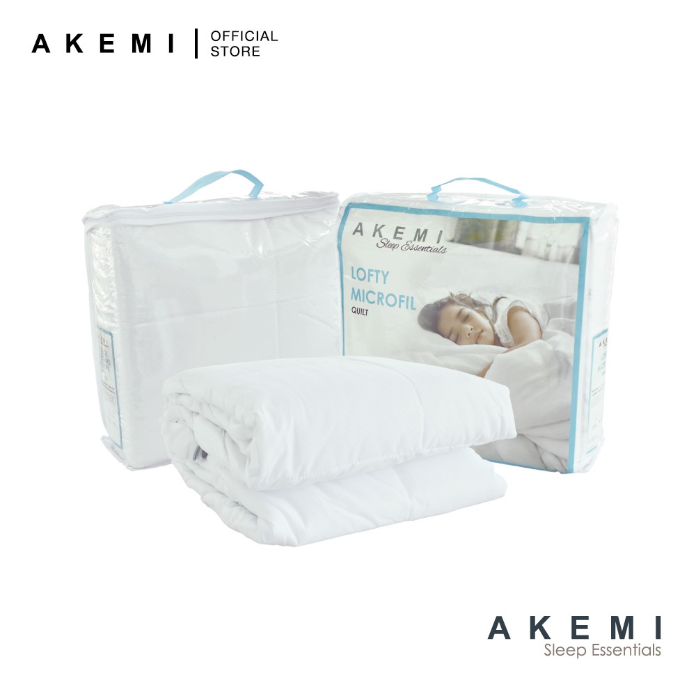 AKEMI ผ้านวม Microfil Essentials Lofty
