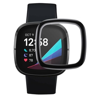 ฟิล์มกันรอยหน้าจอ แบบนิ่ม 3D สําหรับ Fitbit Versa 3 2 1 Smart Watch Fitbit Versa3 Sense Versa2 Versa Lite