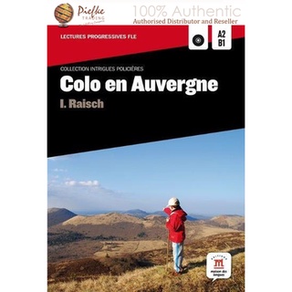 Color en Auvergne A2-B1 : Colo en Auvergne, Intrigues policières + Audio : 9788484438953 (นำเข้าของแท้100%)