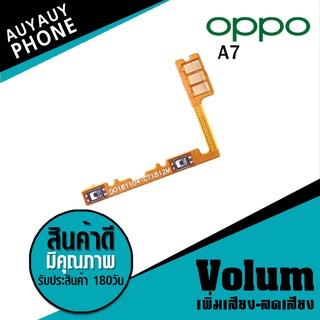 
แพรปุ่ม เพิ่มเสียง-ลดเสียง OPPO A7 Volume  OPPOA7 OPPO