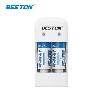 M7003 BESTON RCR123A 2X 650mAh 2ก้อน + ที่ชาร์จ