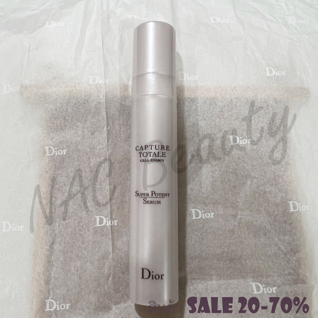 ของแท้ 100%_DIOR Capture Totale Cell Energy Super Potent Serum 7ml/ 7.5ml_แยกจากชุดเซ็ท