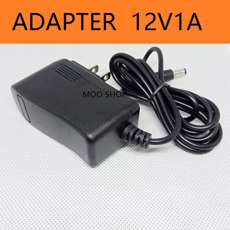 อะแดปเตอร์ Acdc 12 Volt 1 Amp Power Adapter For Cctv Security Camera 12v 1a5521mm Shopee